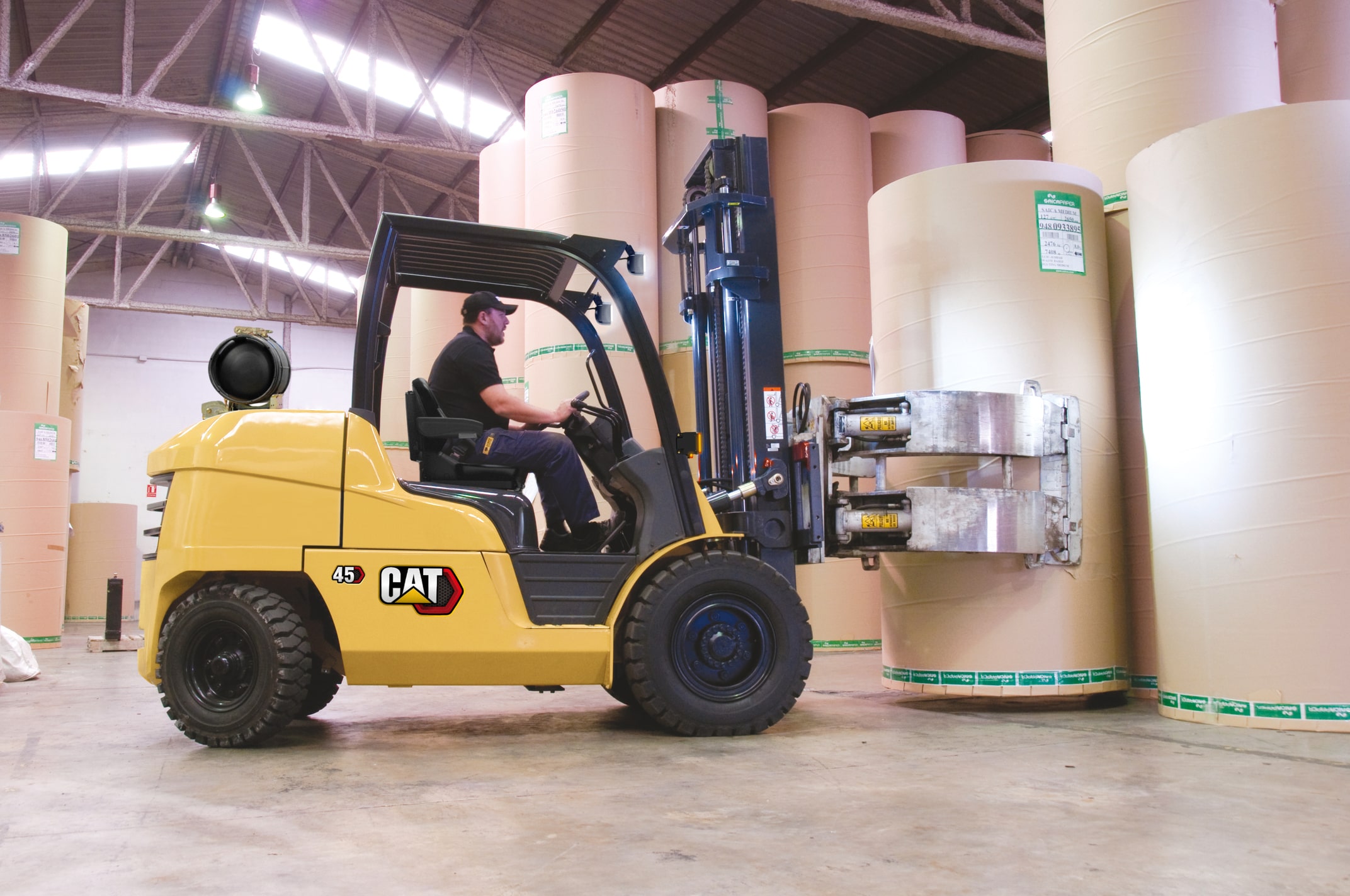 Gazowy wózek widłowy czołowy LPG CAT GP40N3/45N3/50N3/50CN3/55N3 - obrazek 4