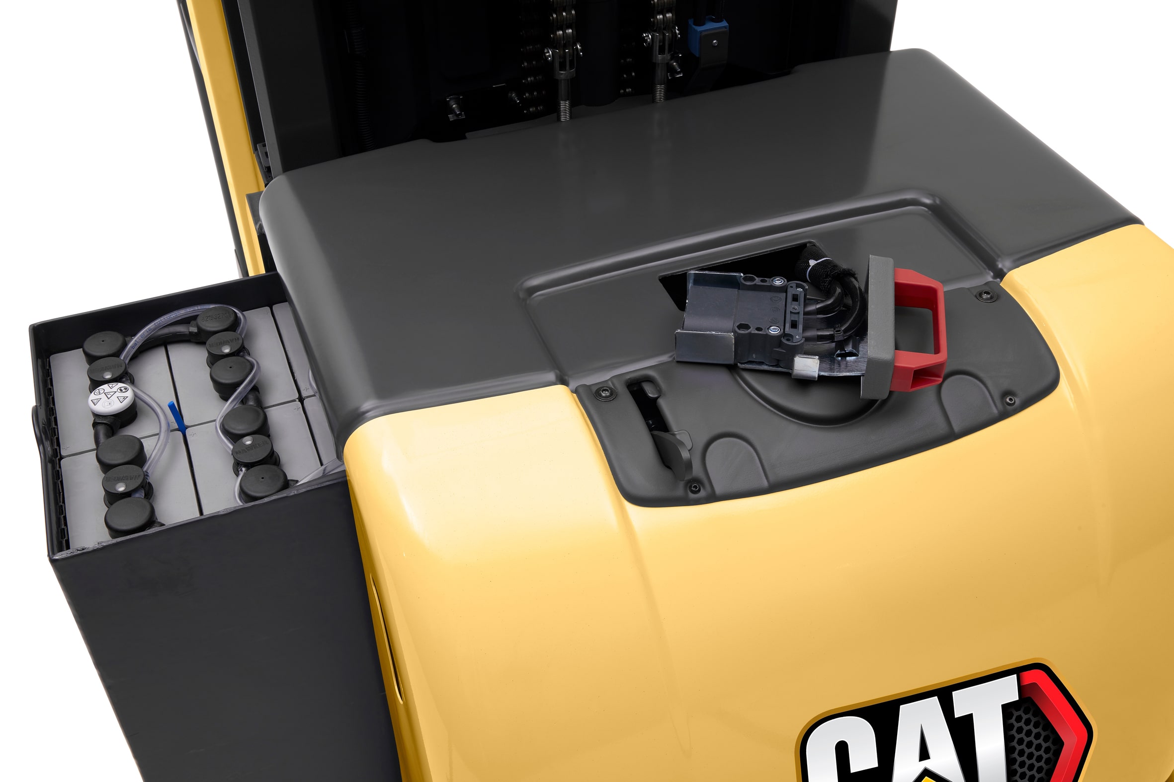 Elektryczny wózek do kompletacji z drugiego poziomu CAT NOL10P - obrazek 6