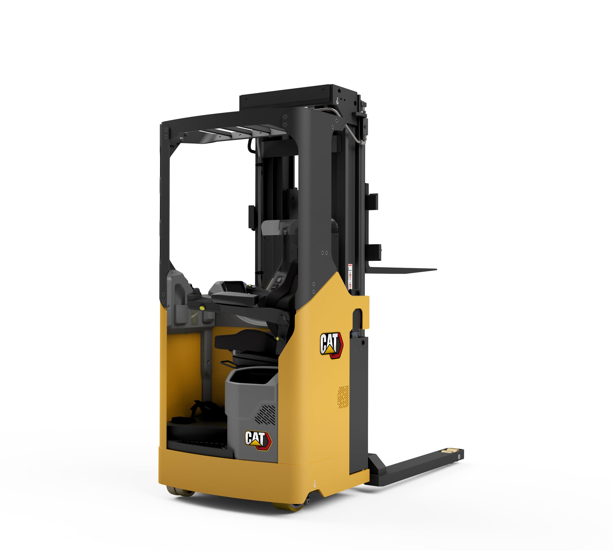 Elektryczny stacker w pozycji siedzącej CAT NSS16/20N2(I)(S)(12TF)